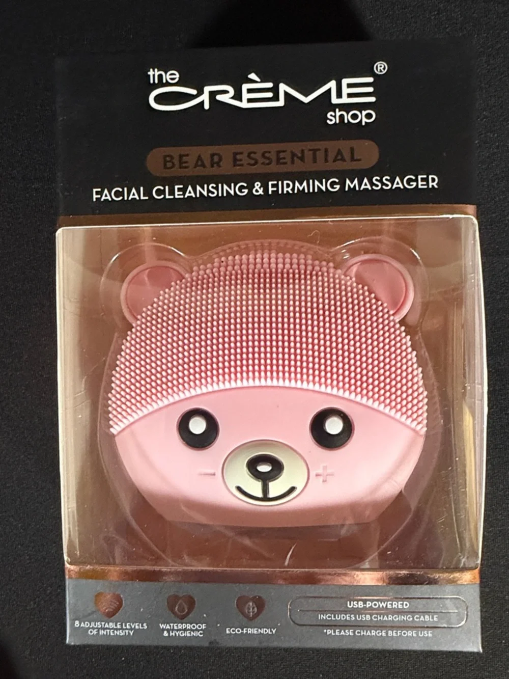 The Crème Shop Bear Essential Facial Cleansing & Firming Massager 🐻💗 (NEW!)